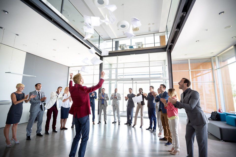 large satellite dish