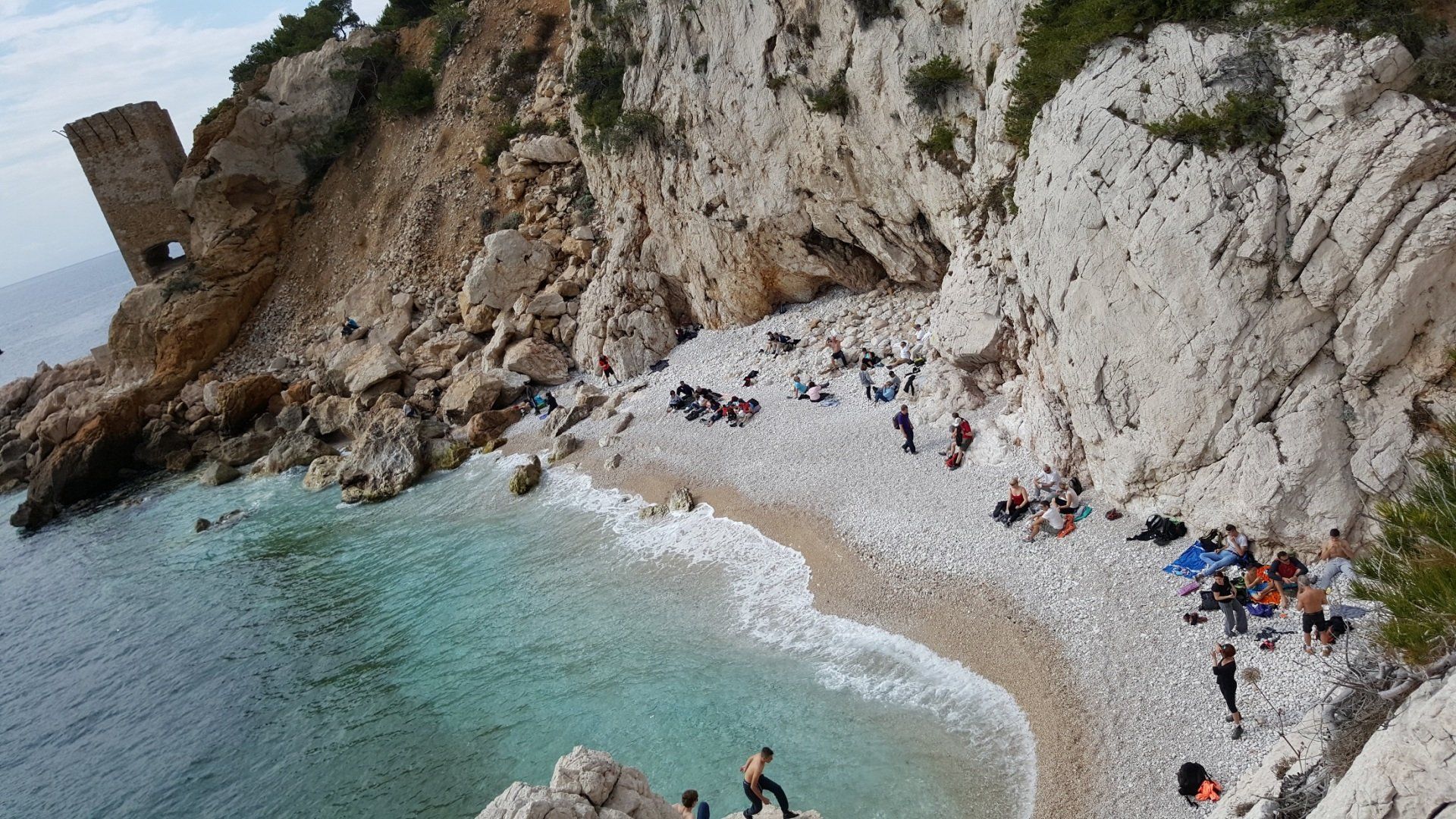 calanque de l'éverine proche hacienda hotel