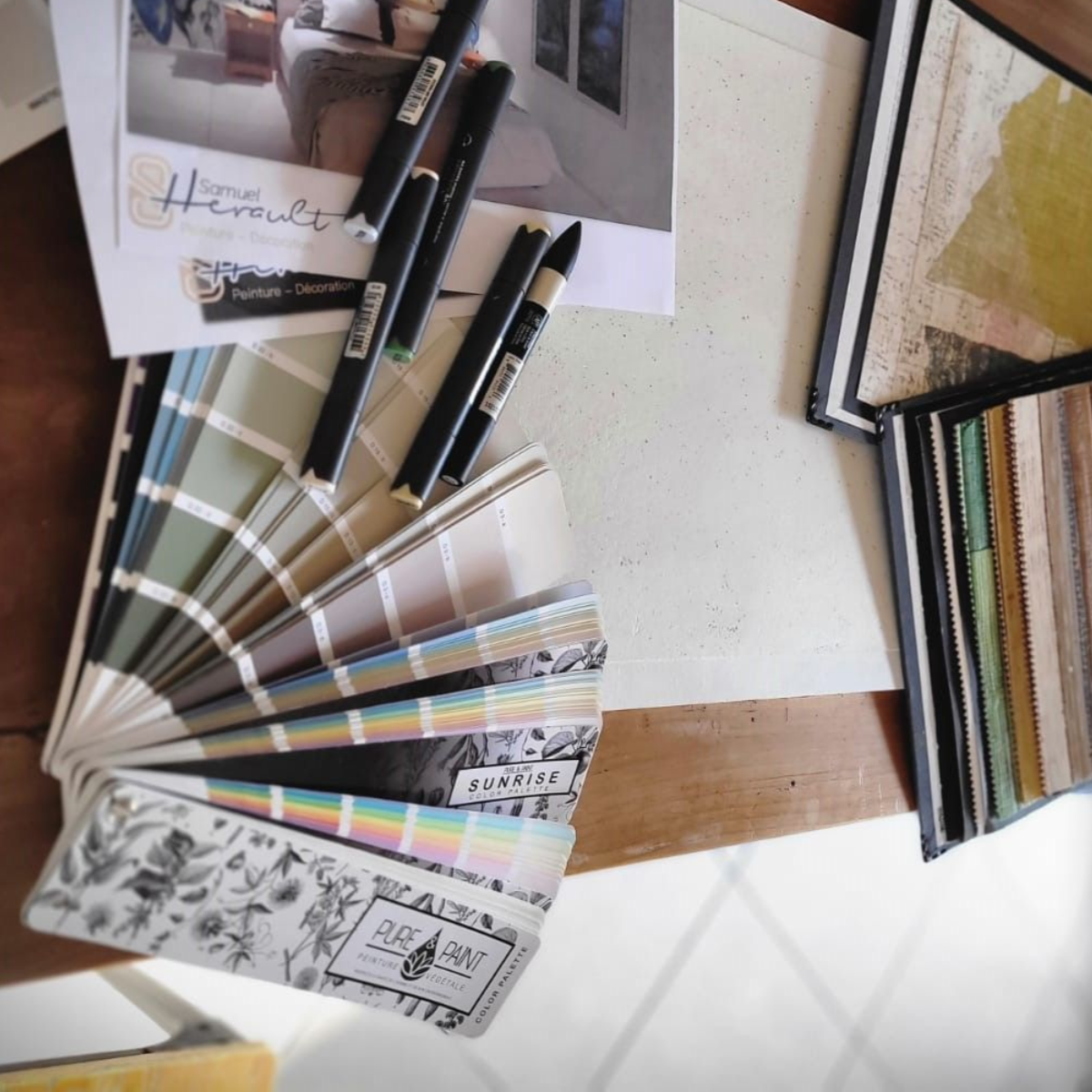 concept artisan peintre décorateur