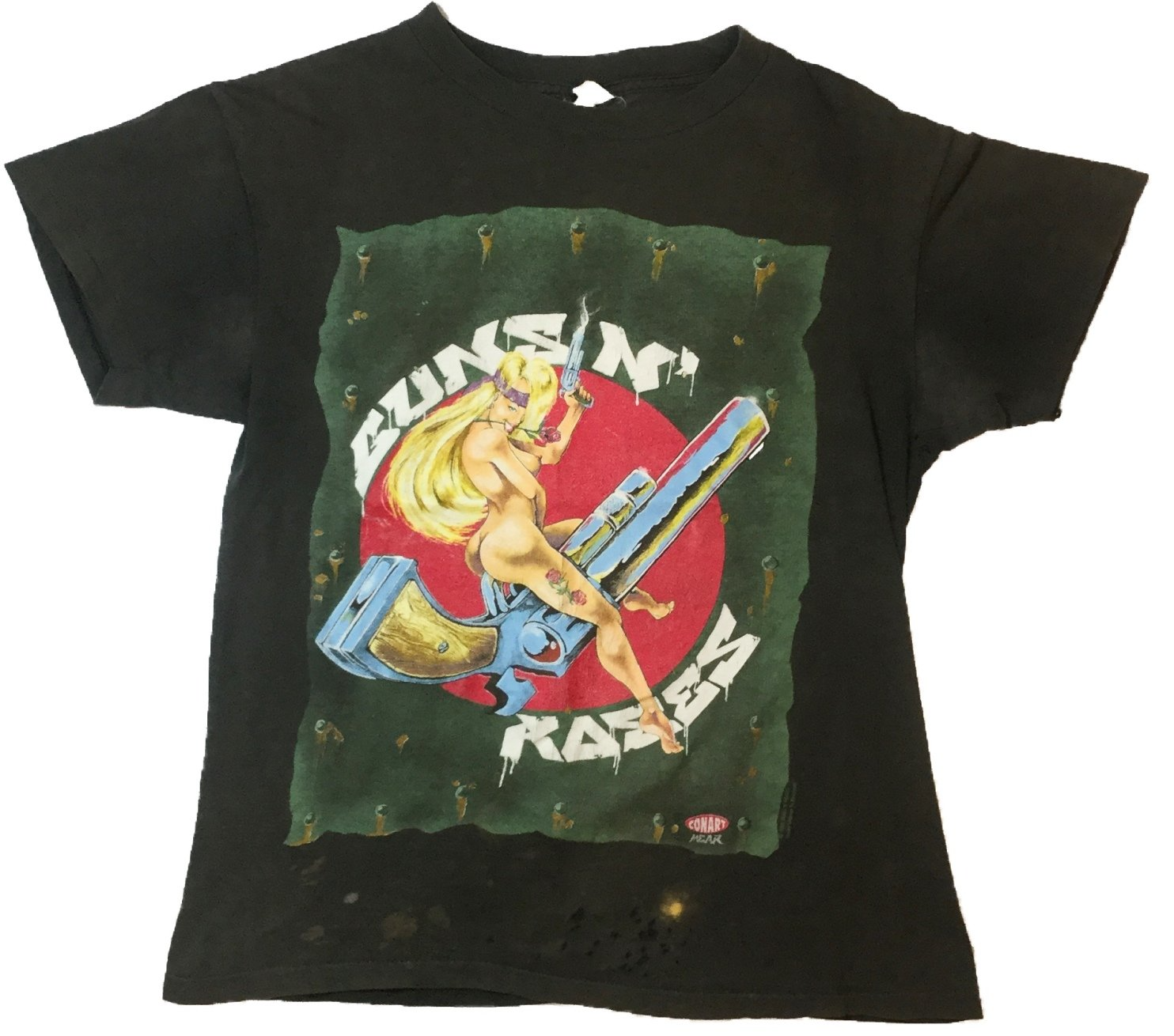 guns n roses tour t-shirt 1992