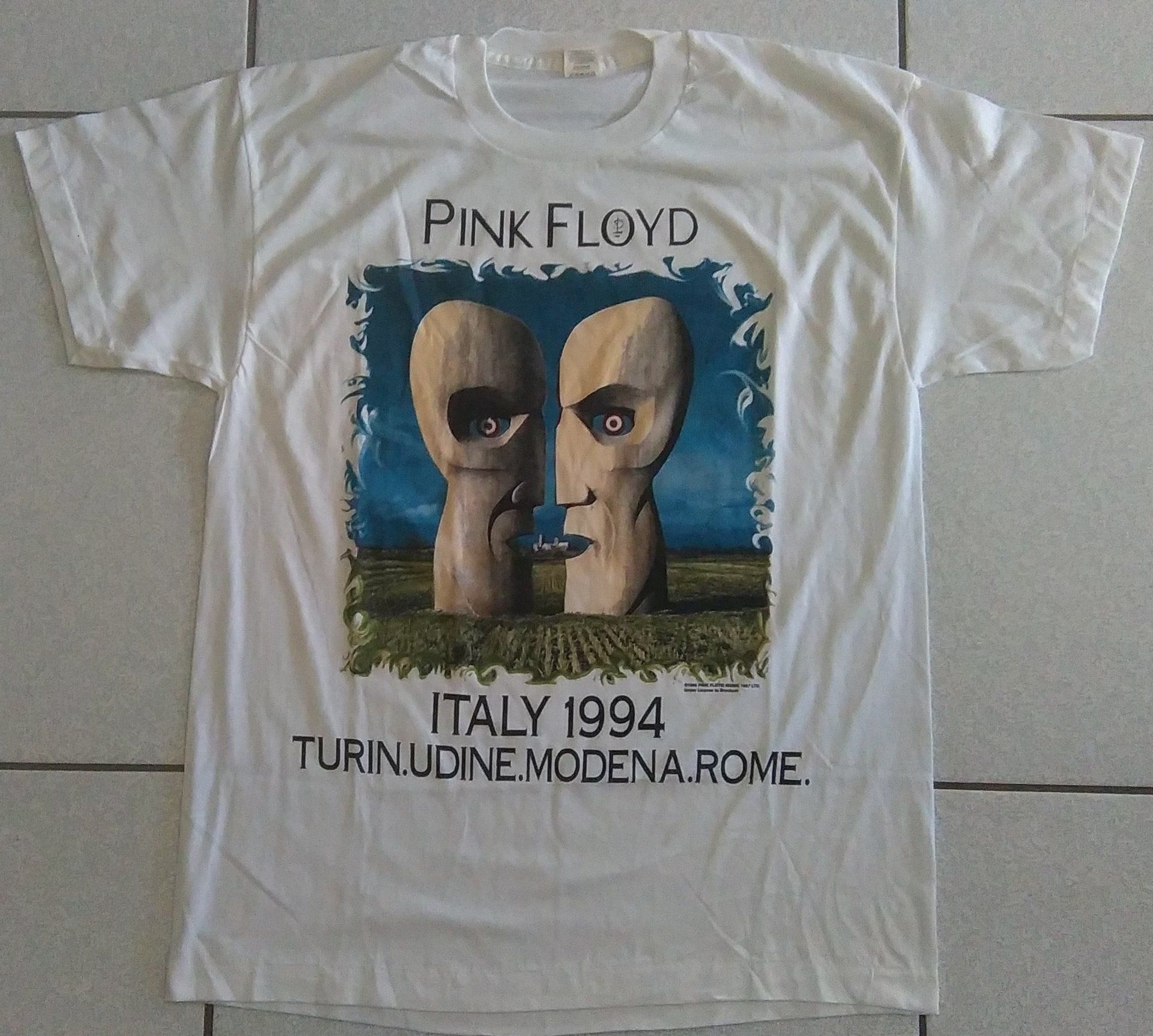 PINK FLOYD TOUR SHIRT 1994 THE DIVISION BELL ITALY