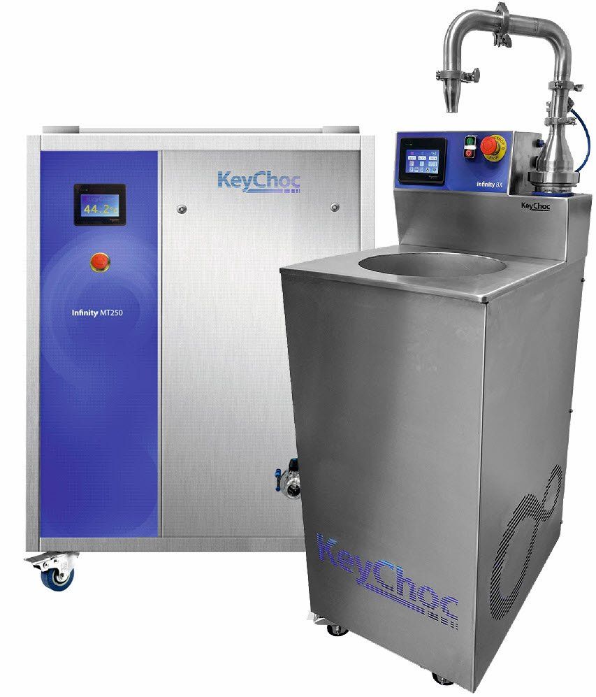 Temperiermaschine KeyChoc Infinity BX mit Tank MT250 Temperiermaschine KeyChoc Infinity BX mit Tank MT250