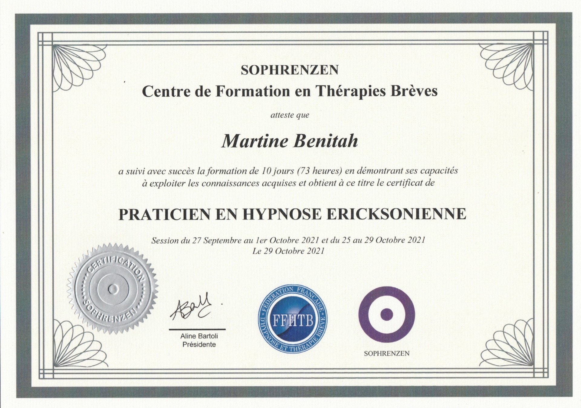 Sophrologie Hypnose Paris 13