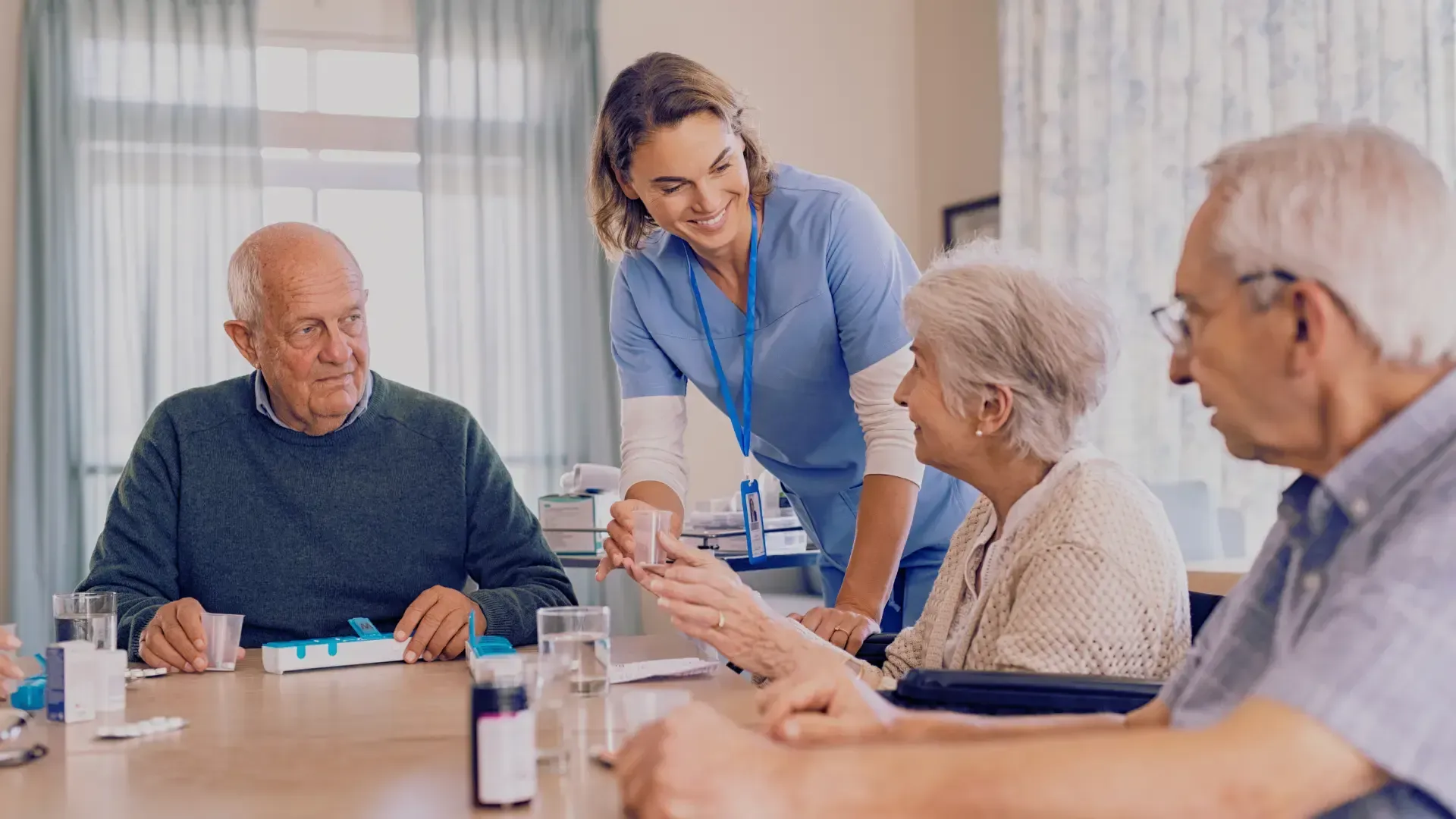 Einkauf für Pflegeeinrichtungen