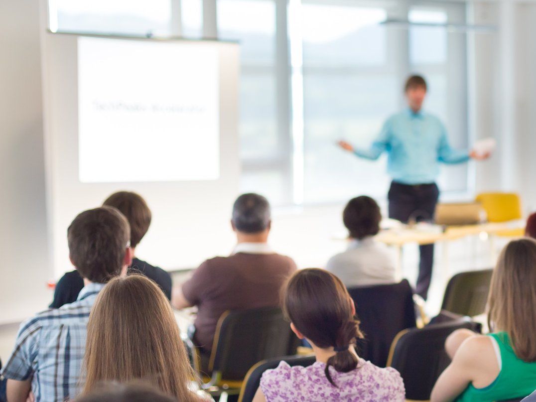 Präsentation im Seminar