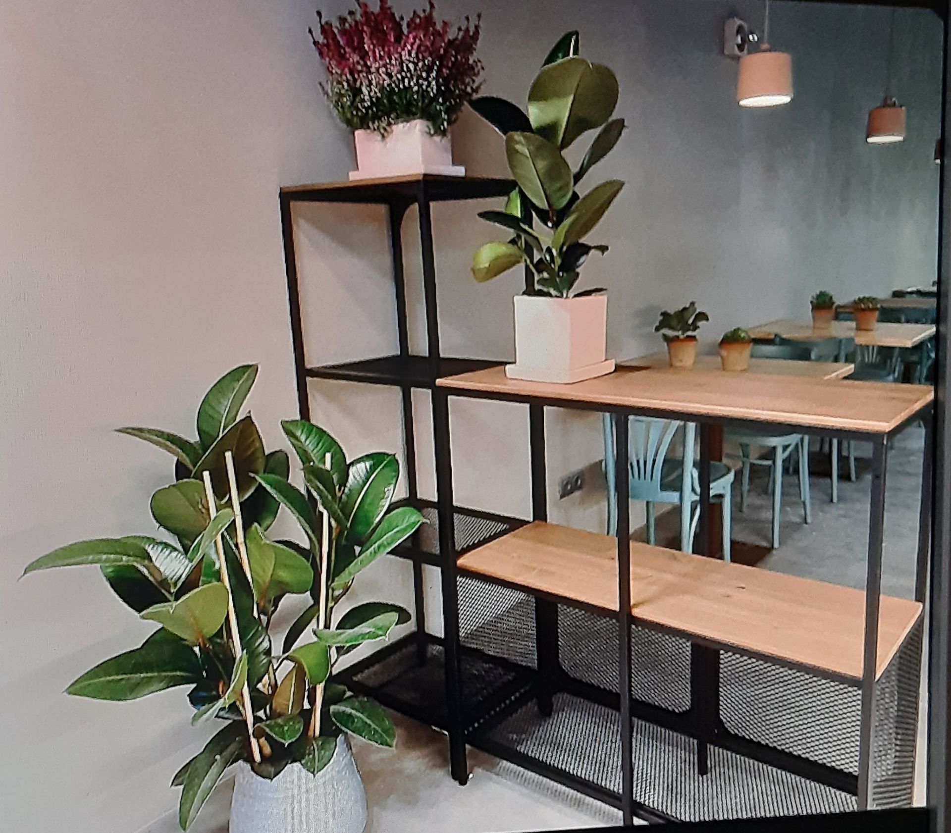 Restaurante Casa Mortero, aplicación de mortero de arcilla Ecoclay