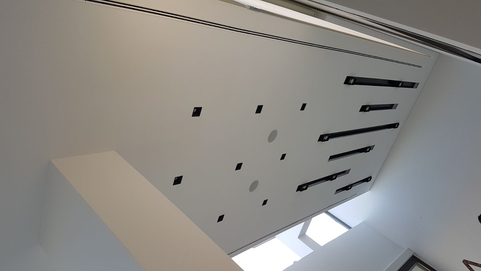 Instalación de lucernarias.