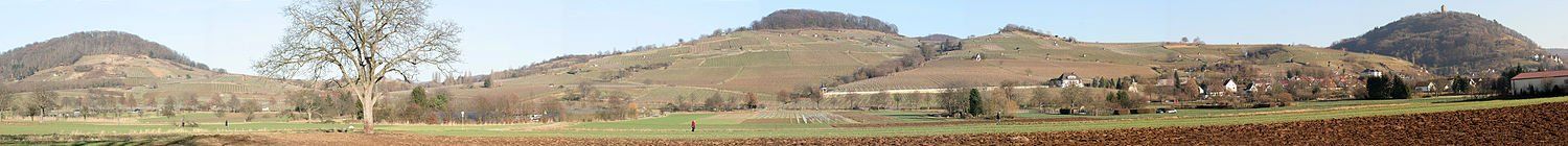 Panoramafoto der Bergstraße, Fotograf: Armin Kübelbeck, für weitere Details siehe Impressum Panoramafoto der Bergstrasse