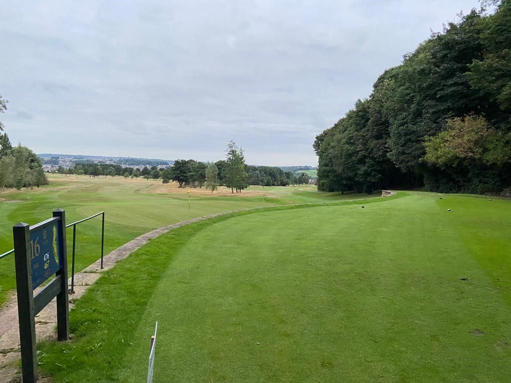 VA Innovation Children's Hospital Golf Day Hallowes GC Hole 16 VA Innovation Children's Hospital Golf Day Hallowes GC Hole 16