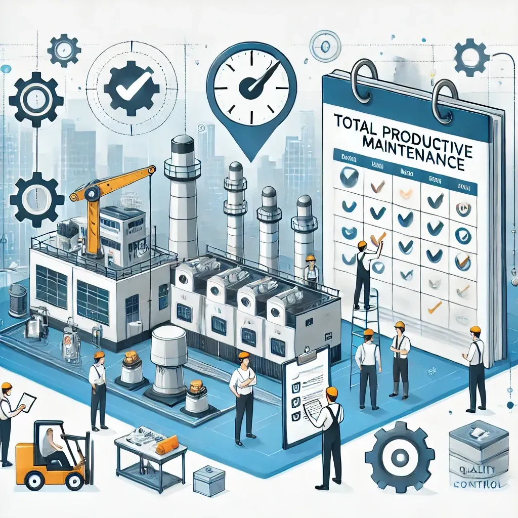 Total Productive Maintenance, TPM, Equipment Efficiency, Manufacturing Maintenance, Lean Six Sigma