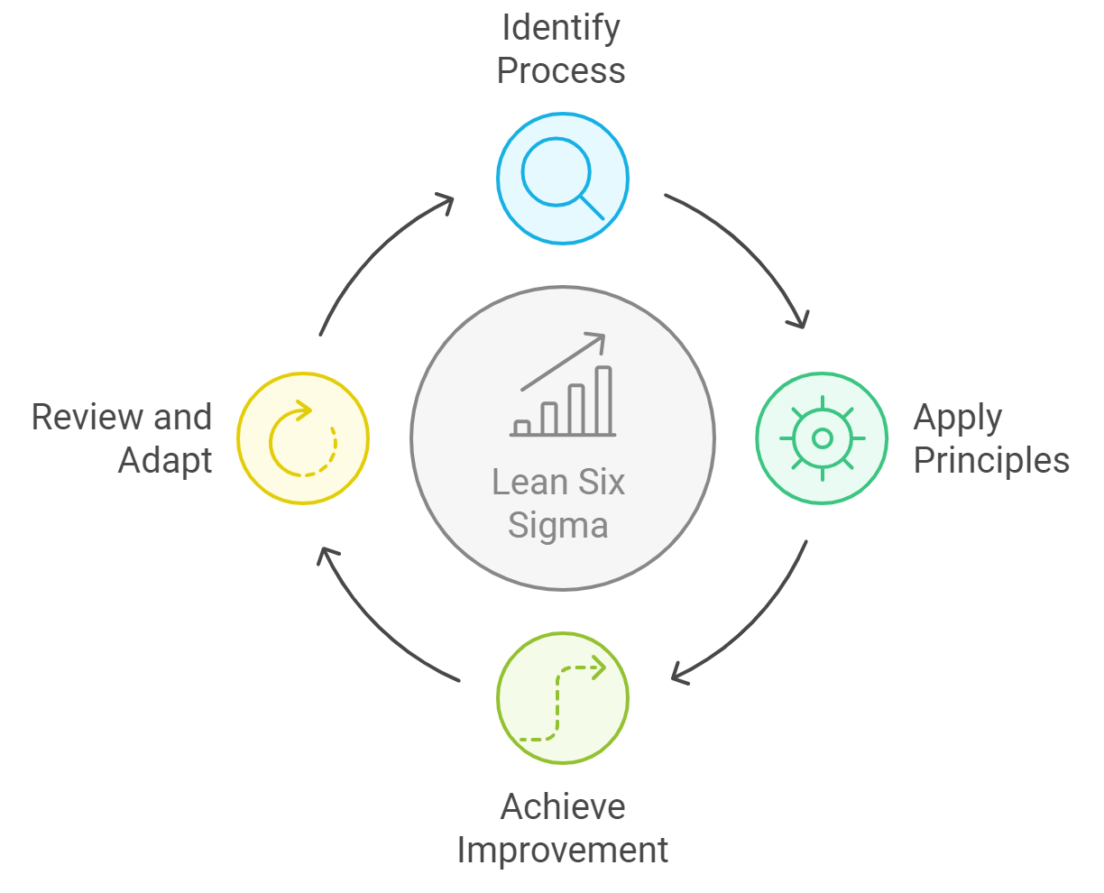 Lean Six Sigma Application Cycle