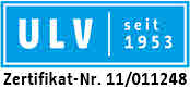 ULV Zertifikat