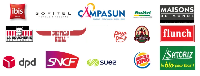 vous aussi réduisez vos cout de collecte en réduisant vos biodéchets Les entreprises qui ont fait confiance à cleanearth pour la gestion et la réduction de leur biodéchets