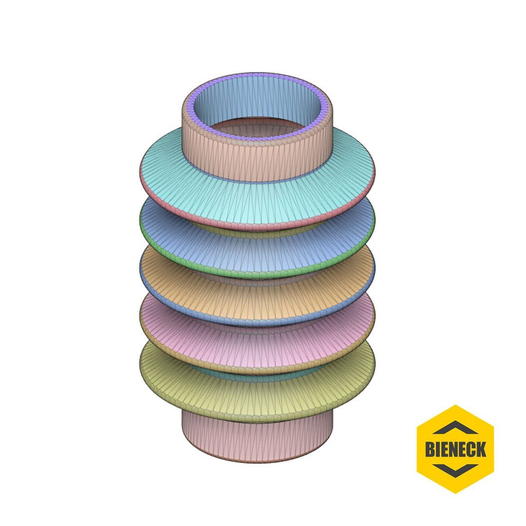 Netzdarstellung eines Konstruktionskörpers