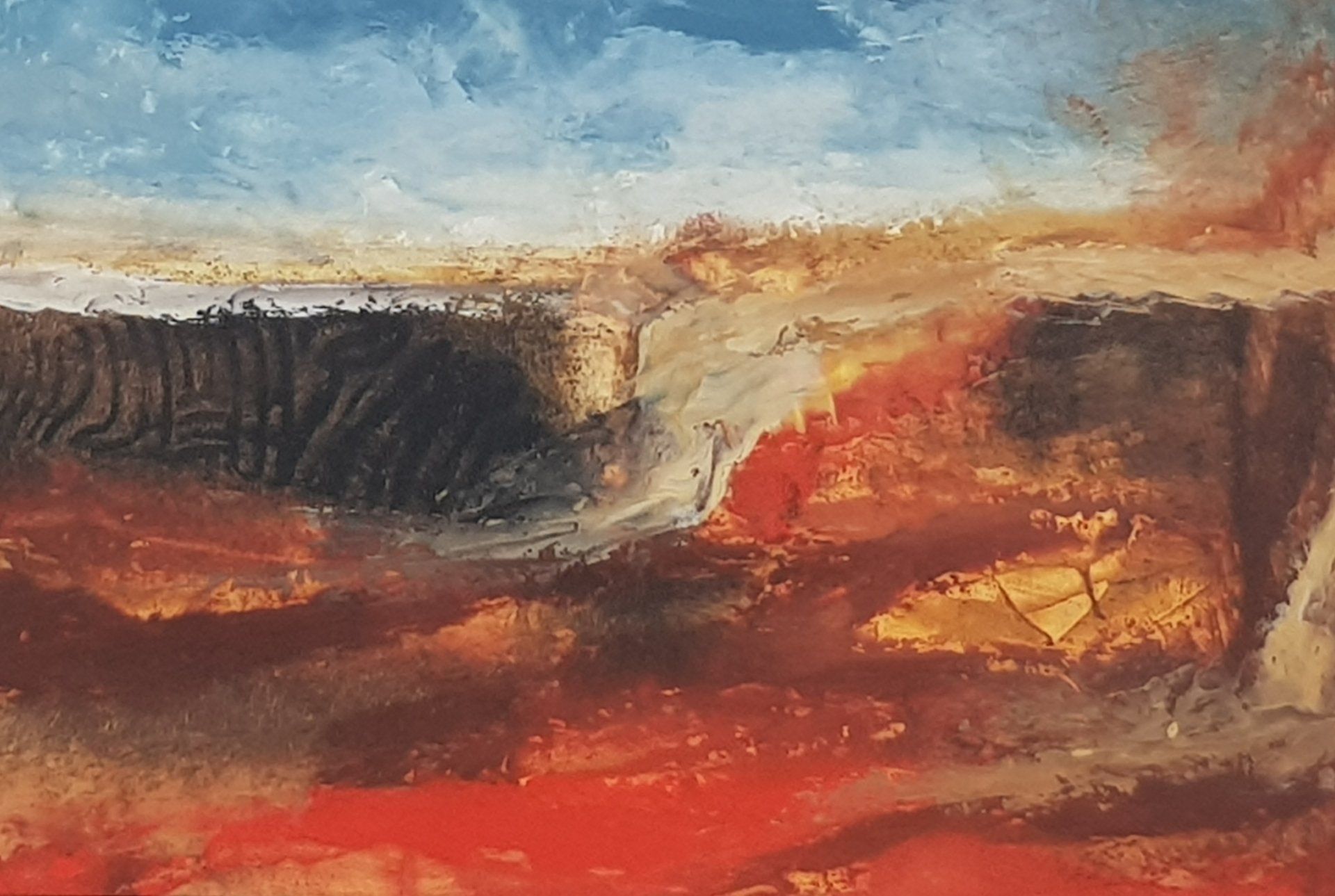 South African Landscape Art - P'hole - Roswitha Gronemann