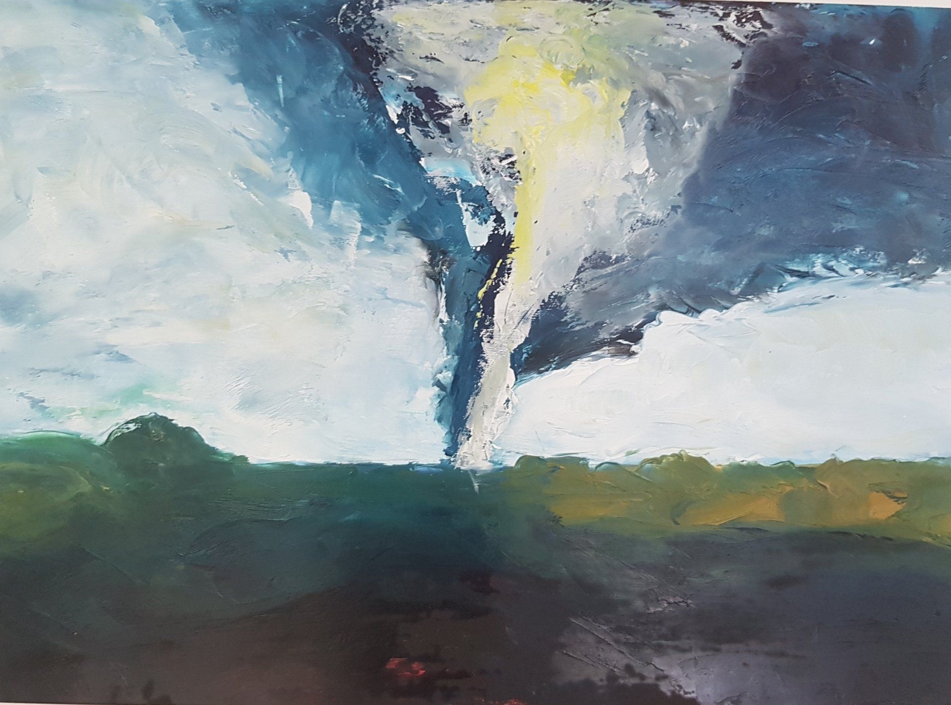 South African Landscape Art - Shetani+wa+vumbil - Roswitha Gronemann