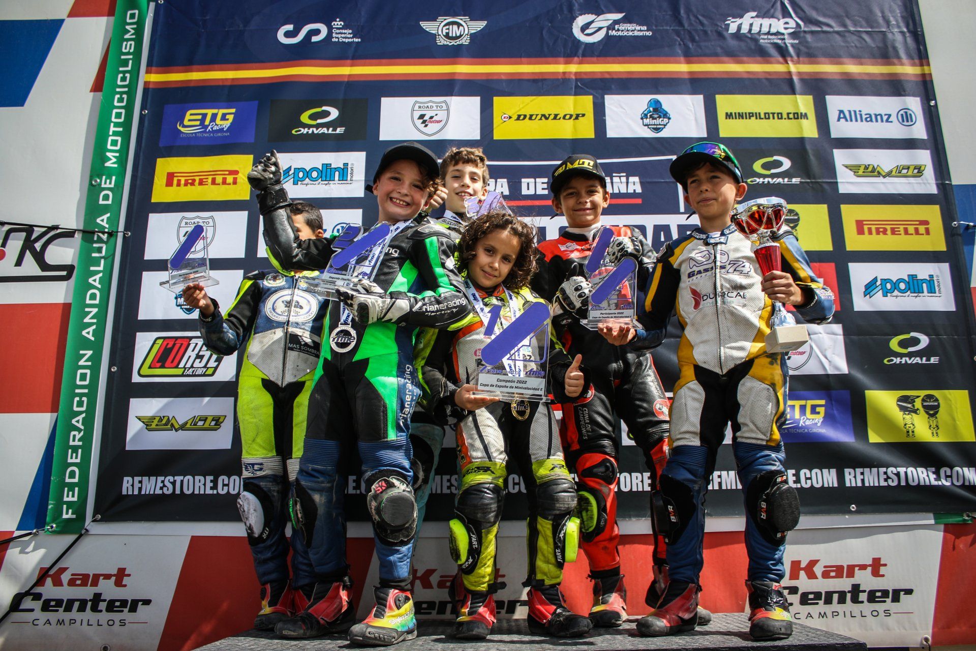 La primera, sostenible y pionera mundial Copa de España de Minivelocidad Eléctrica ya tiene ganadore