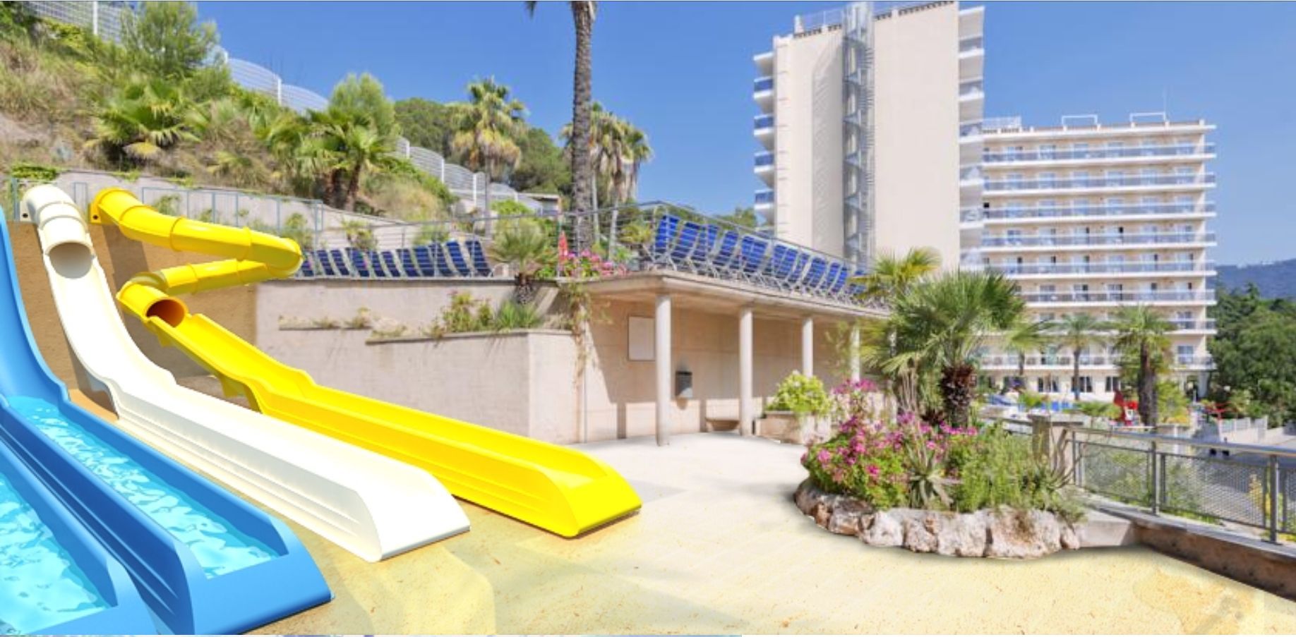 Hotel Oasis Park Splash in Calella günstig buchen bei PP Busreisen