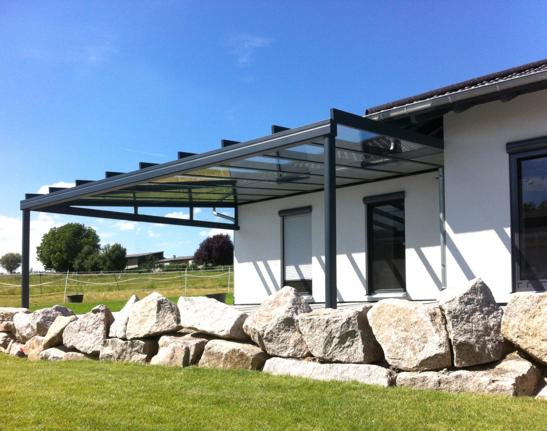 Terrassendach, Terrassendächer