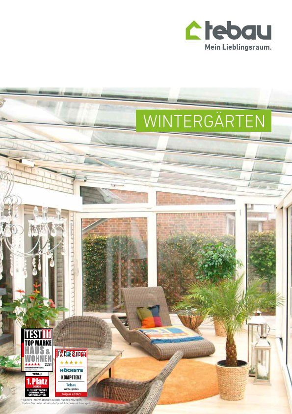 Unser aktuelles Wintergarten-Prospekt Wintergarten Prospekt