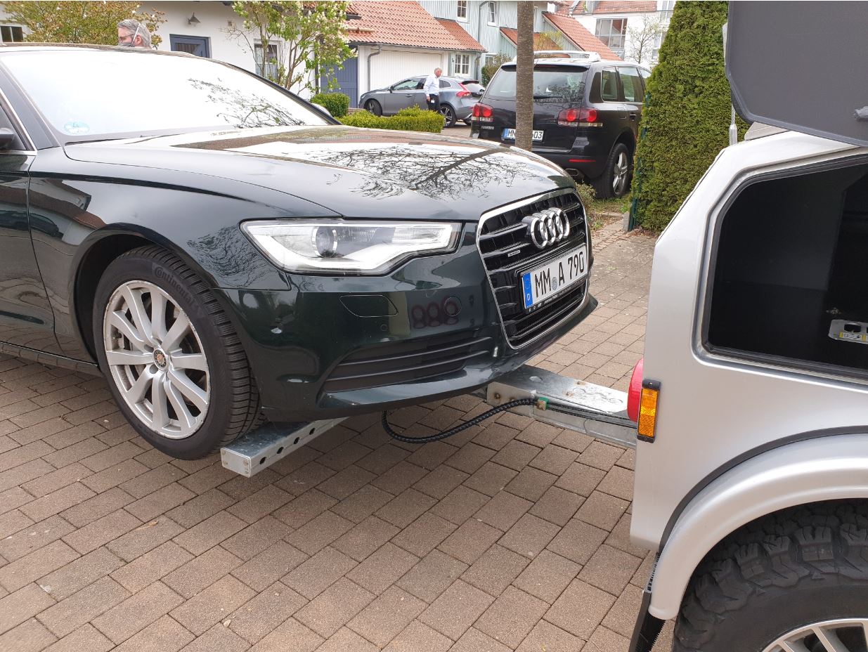 Hubbrille Bergefahrzeug Elektrofahrzeuge E-Autos Tiefgaragen Tiefgarage Rückfahrkamera