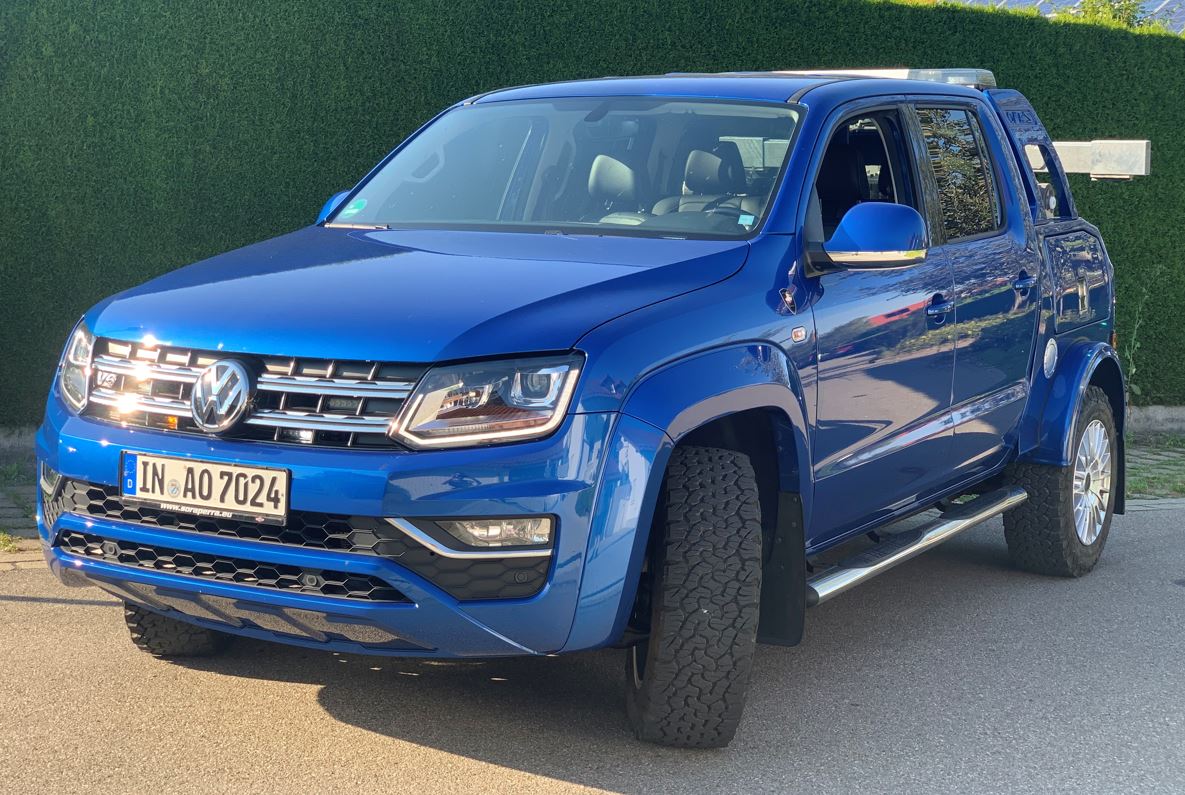 Amarok mit Hubbrille Tiefgaragenbergefahrzeug