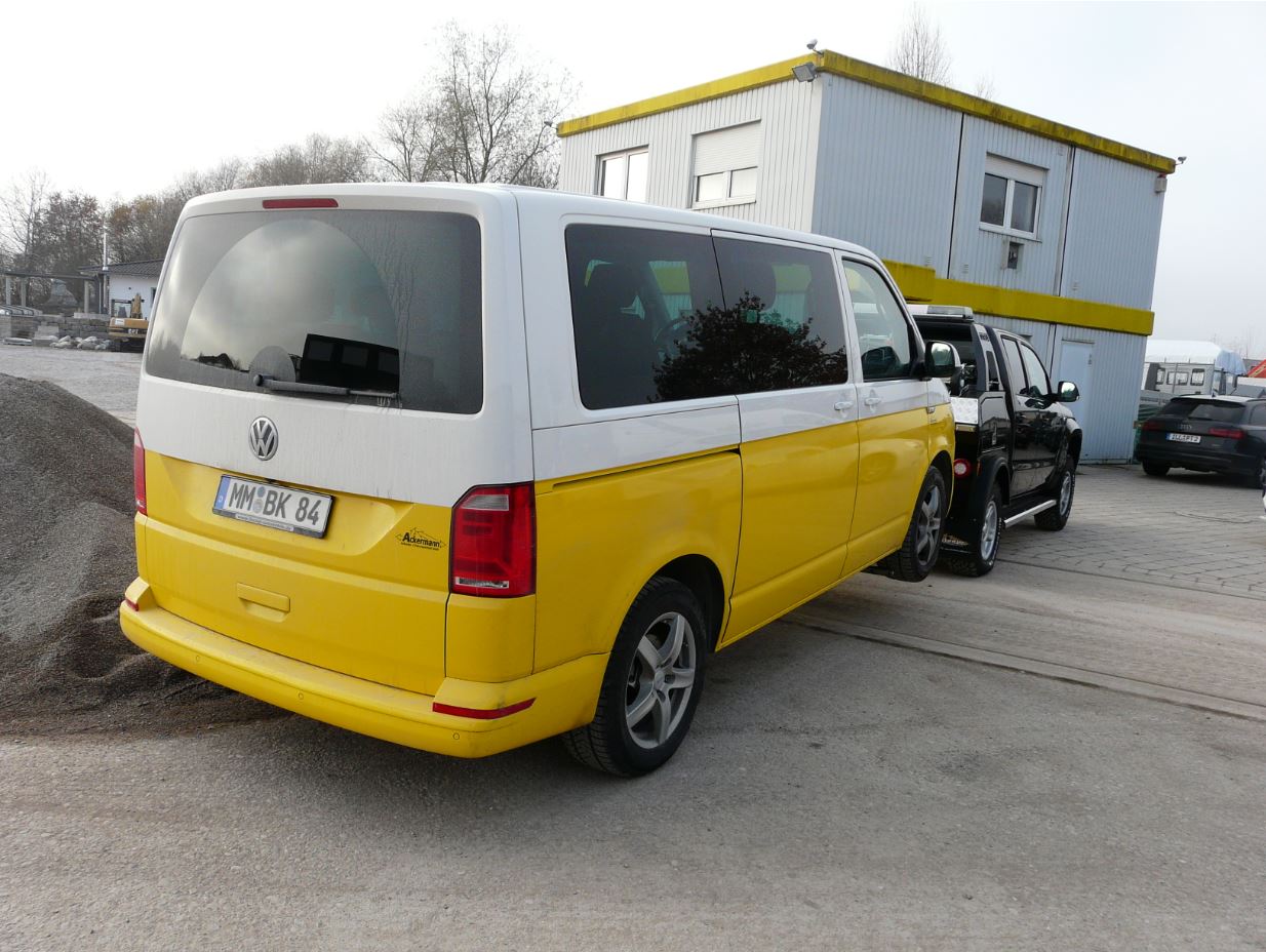 Hubbrille Bergefahrzeug Elektrofahrzeuge E-Autos Tiefgaragen Tiefgarage Rückfahrkamera