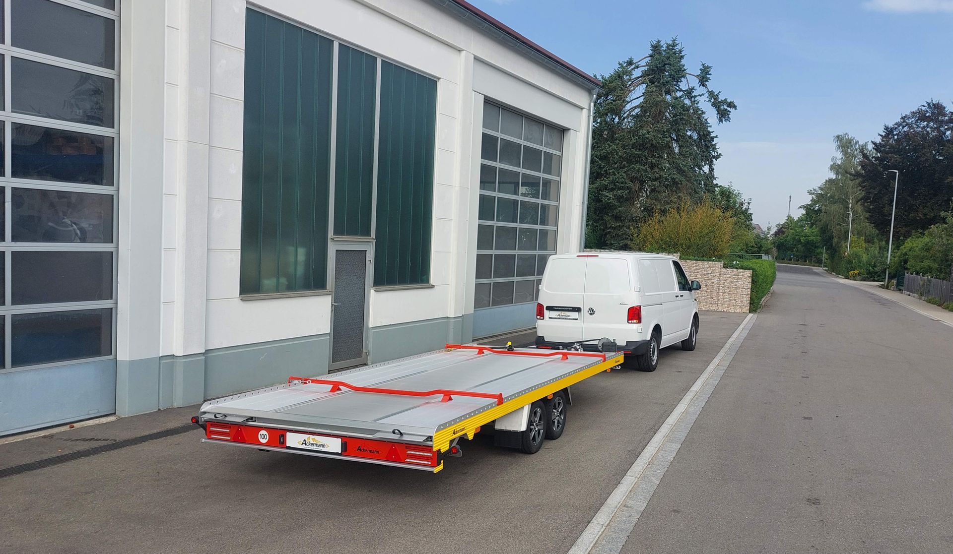 Autotransportanhänger Aluminium 3,5 To