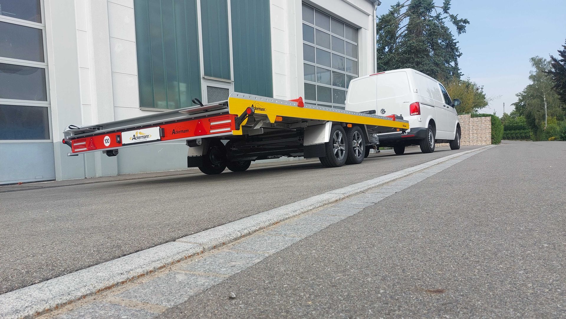 Autotransportanhänger Aluminium 3,5 To