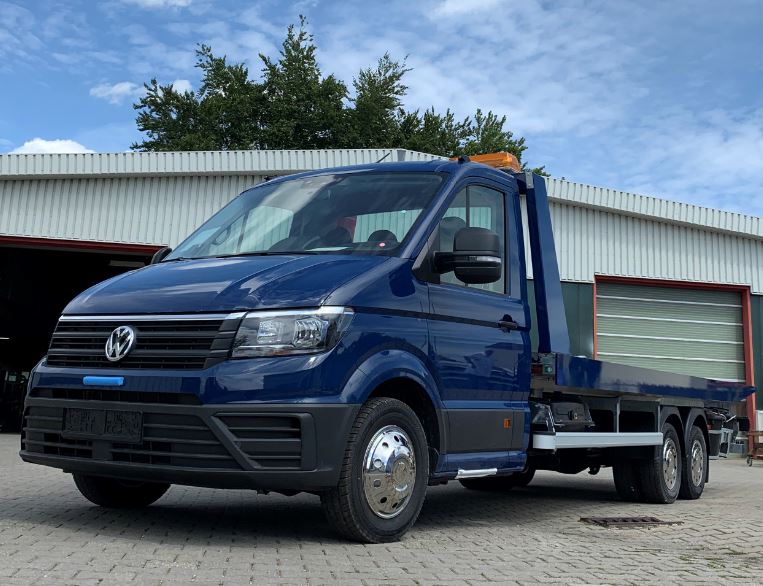 Abschleppwagen Verschiebeplateau Zusatzachse Auflastung Aluminiumplateau Bergedienst Bergefahrzeug Schlepper ADAC Mautfrei