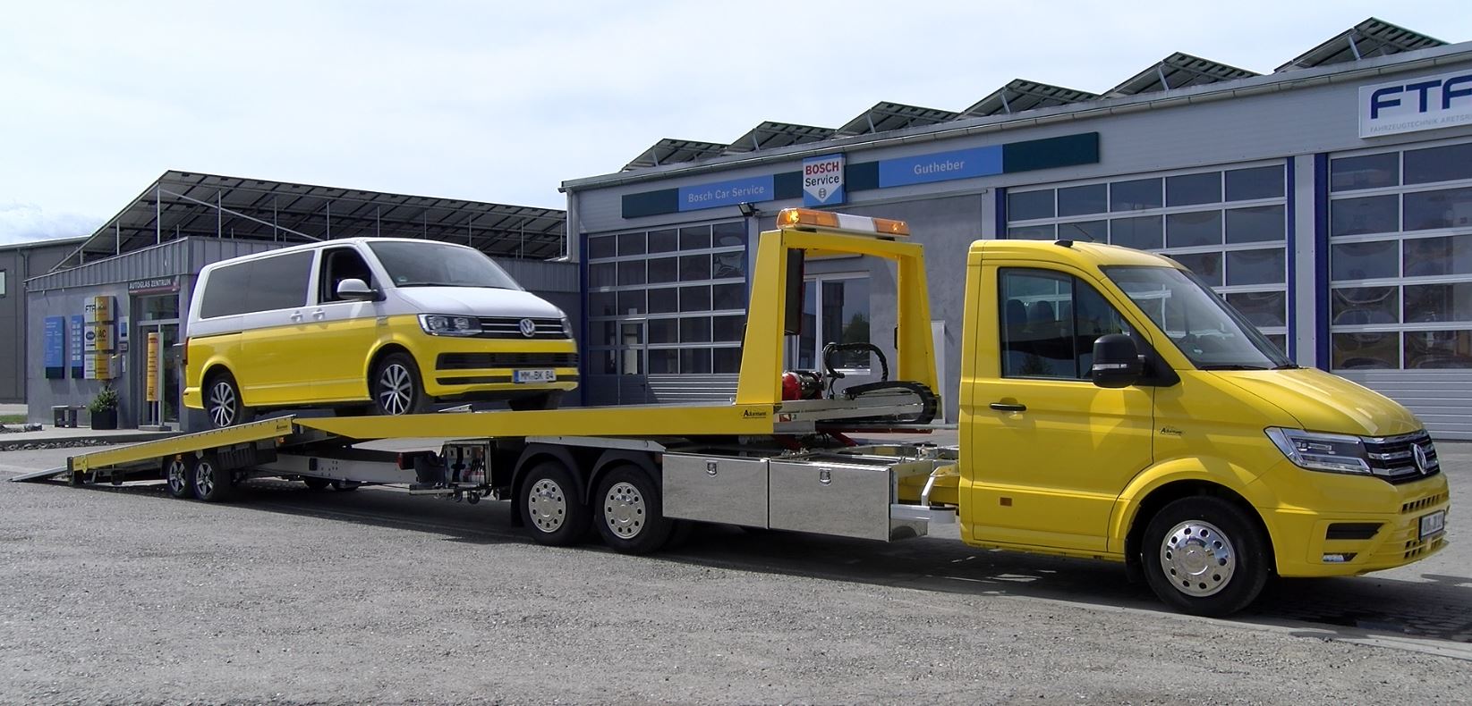 Abschleppwagen Verschiebeplateau   Zusatzachse Auflastung Aluminiumplateau Bergedienst Bergefahrzeug Schlepper ADAC Mautfrei