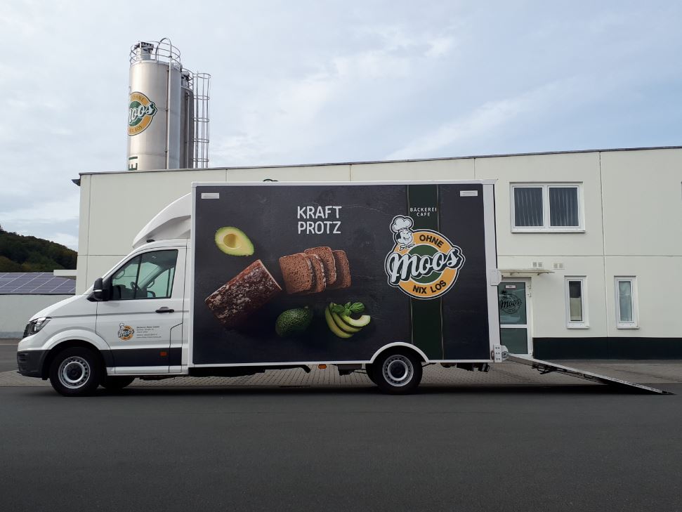Crafter Bäckerkoffer Niederrahmenchassis Tiefrahmen Lebensmitteltransport Transporter für Backwaren