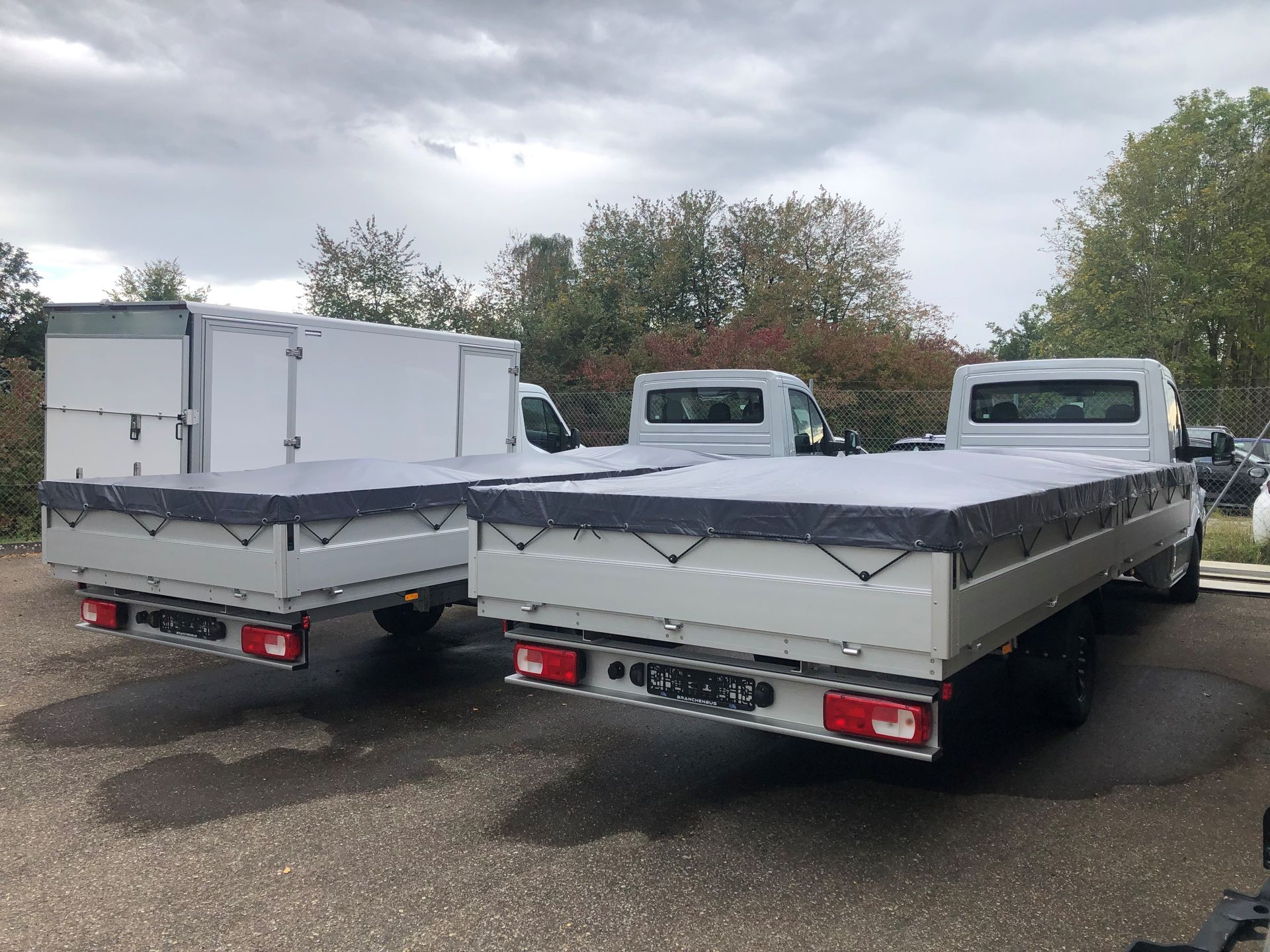 Radstandsverlängerung um 500 mm für Volkswagen Crafter und MAN TGE 6 Meter Pritsche