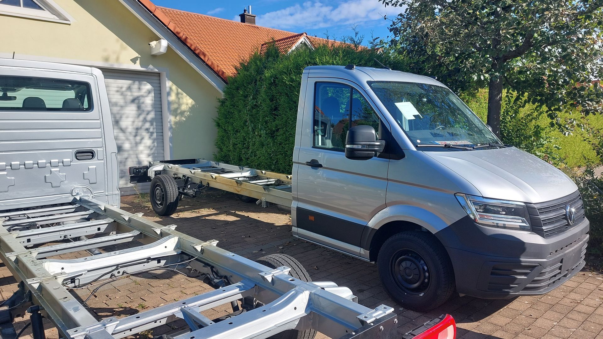 Radstandsverlängerung um 500 mm für Volkswagen Crafter und MAN TGE