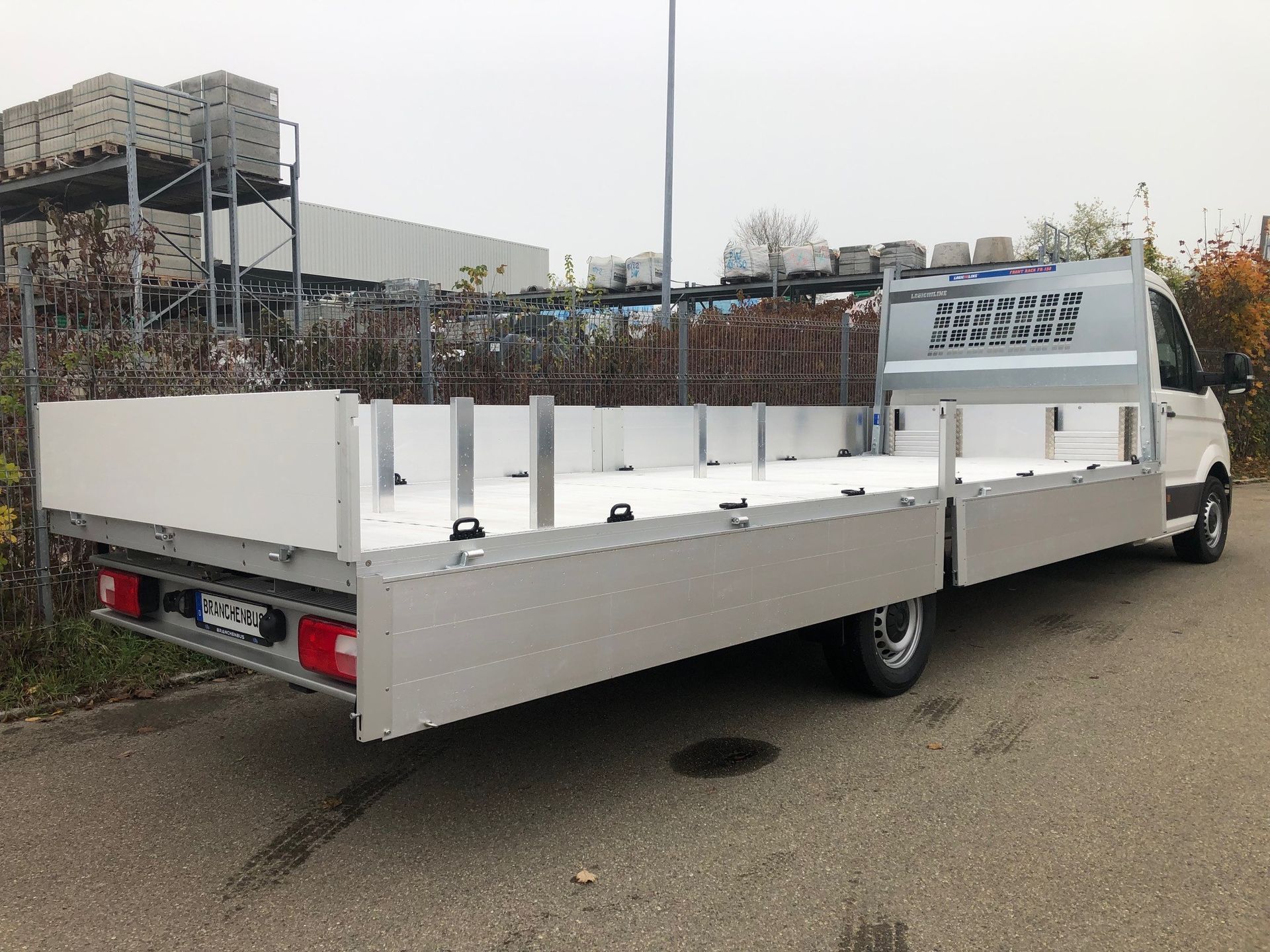 MAN TGE Radstandsverlängerung um 500 mm 6 Meter Pritsche