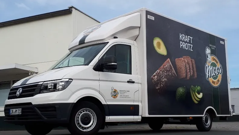 Volkswagen Crafter Bäckerkoffer Laderampe