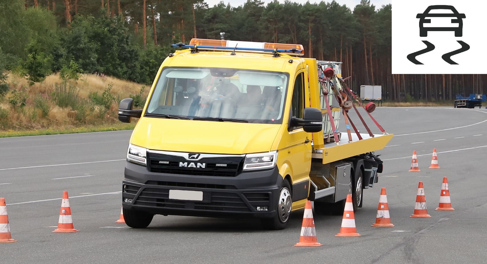 Zusatzachse Nutzlast Abschleppwagen Schlepper Verschiebeplateau Mautfrei Pannendienst Unfallbergung MAN TGE