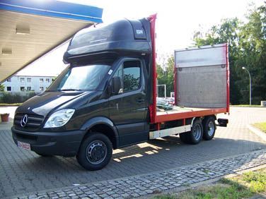 Mercedes Sprinter Zusatzachse Auflastung Nutzlasterhöhung Radstandsverlängerung