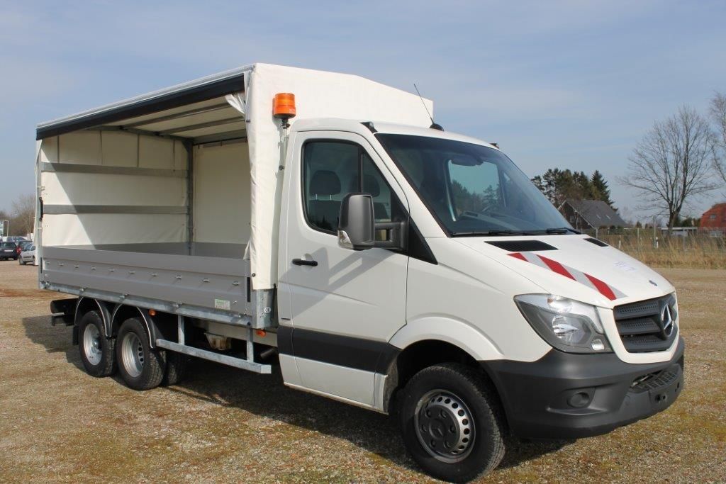 Mercedes Sprinter Zusatzachse Auflastung Nutzlasterhöhung Radstandsverlängerung Pritsche Plane