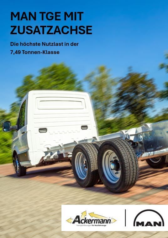 Auflastung für MAN TGE sowie Radstandsverlängerung