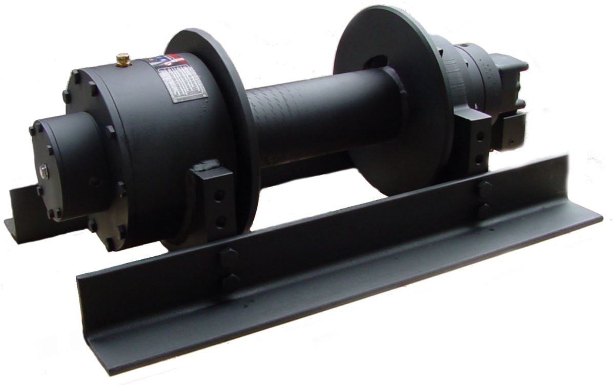 hydraulische Seilwinde Anpressvorrichtung Seilfenster hydraulische Seilwinde Winde Planetengetriebe 9500 kg Zugkraft