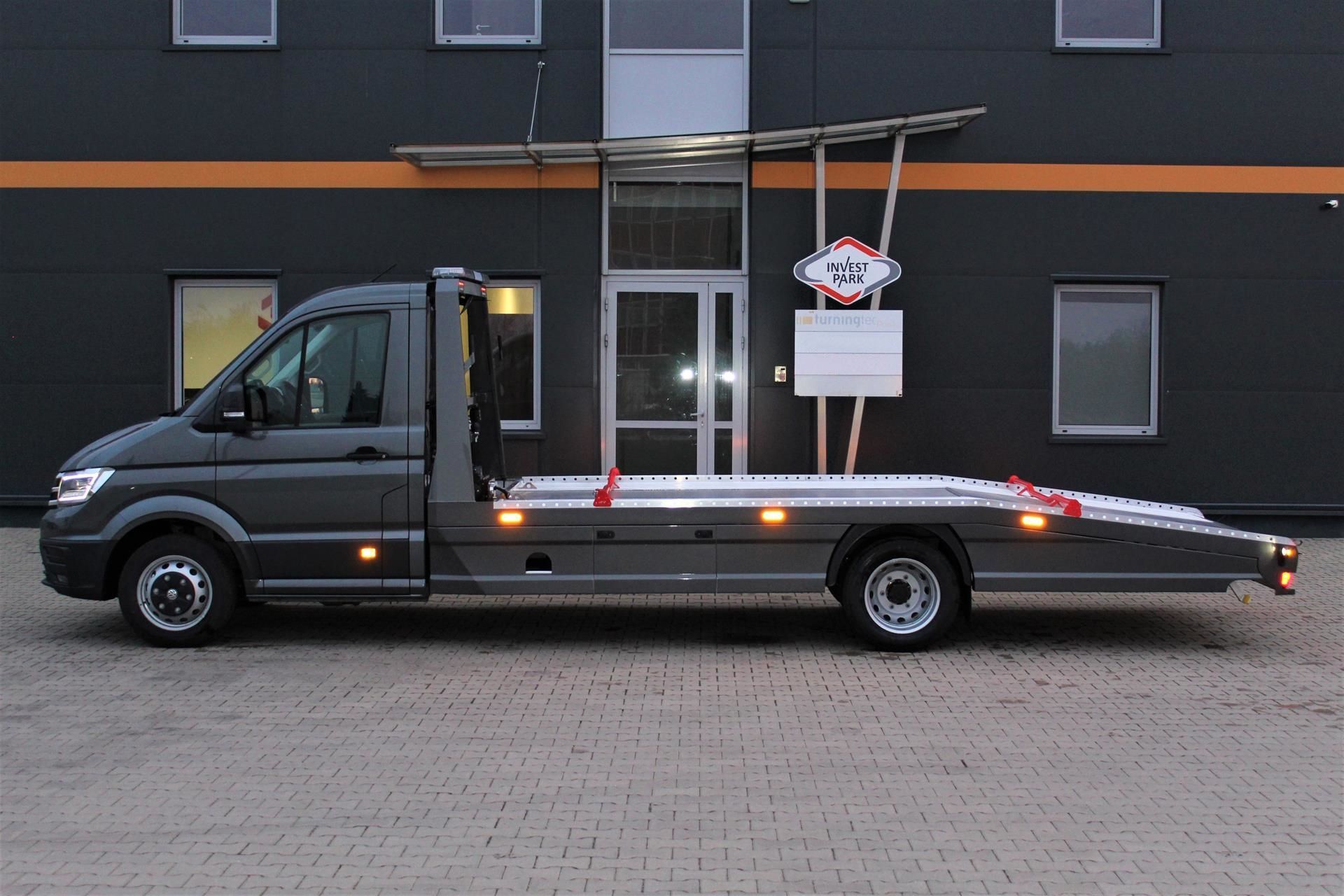 Volkswagen Crafter Autotransporter mit Luftfederung