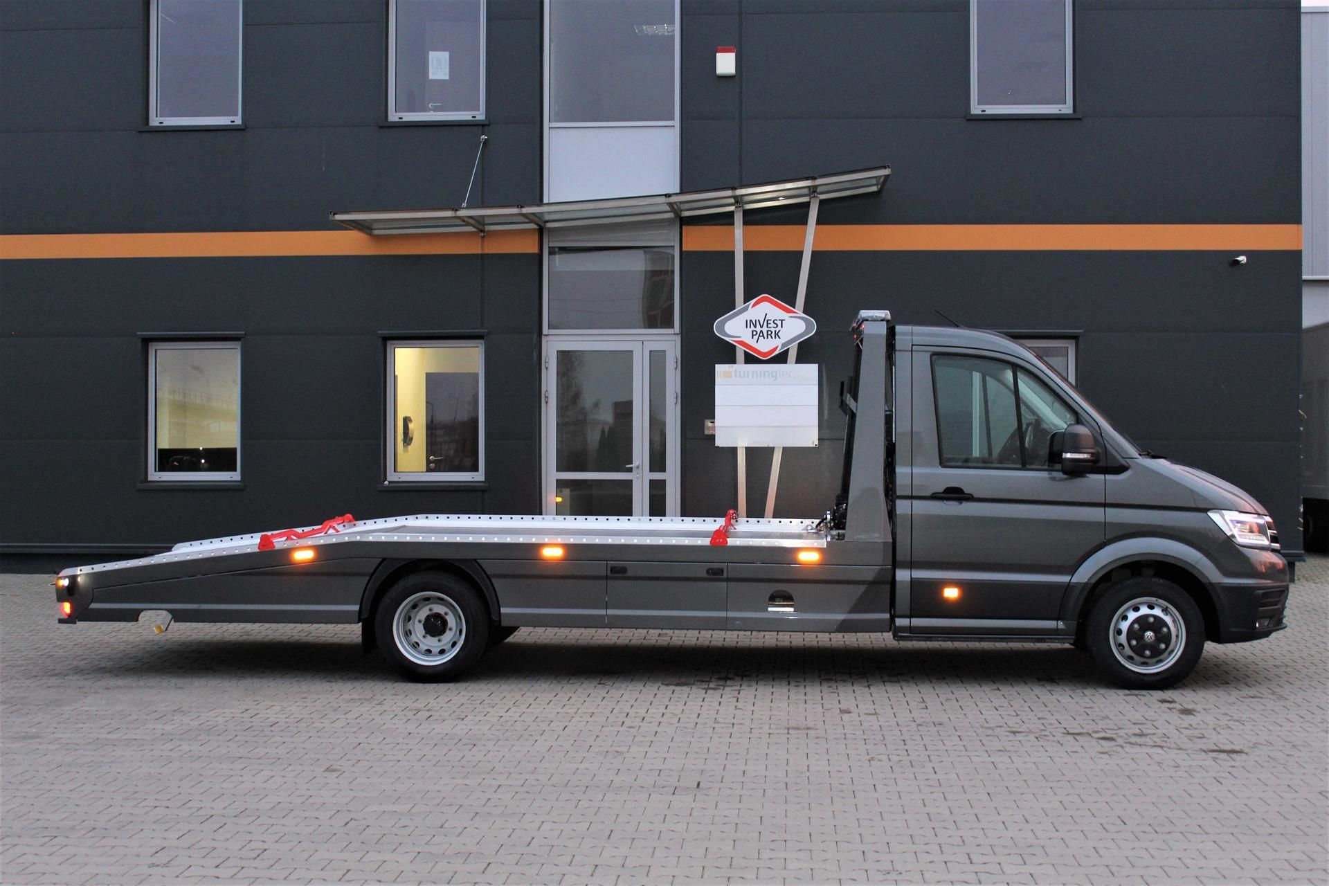 Volkswagen Crafter Autotransporter mit Luftfederung