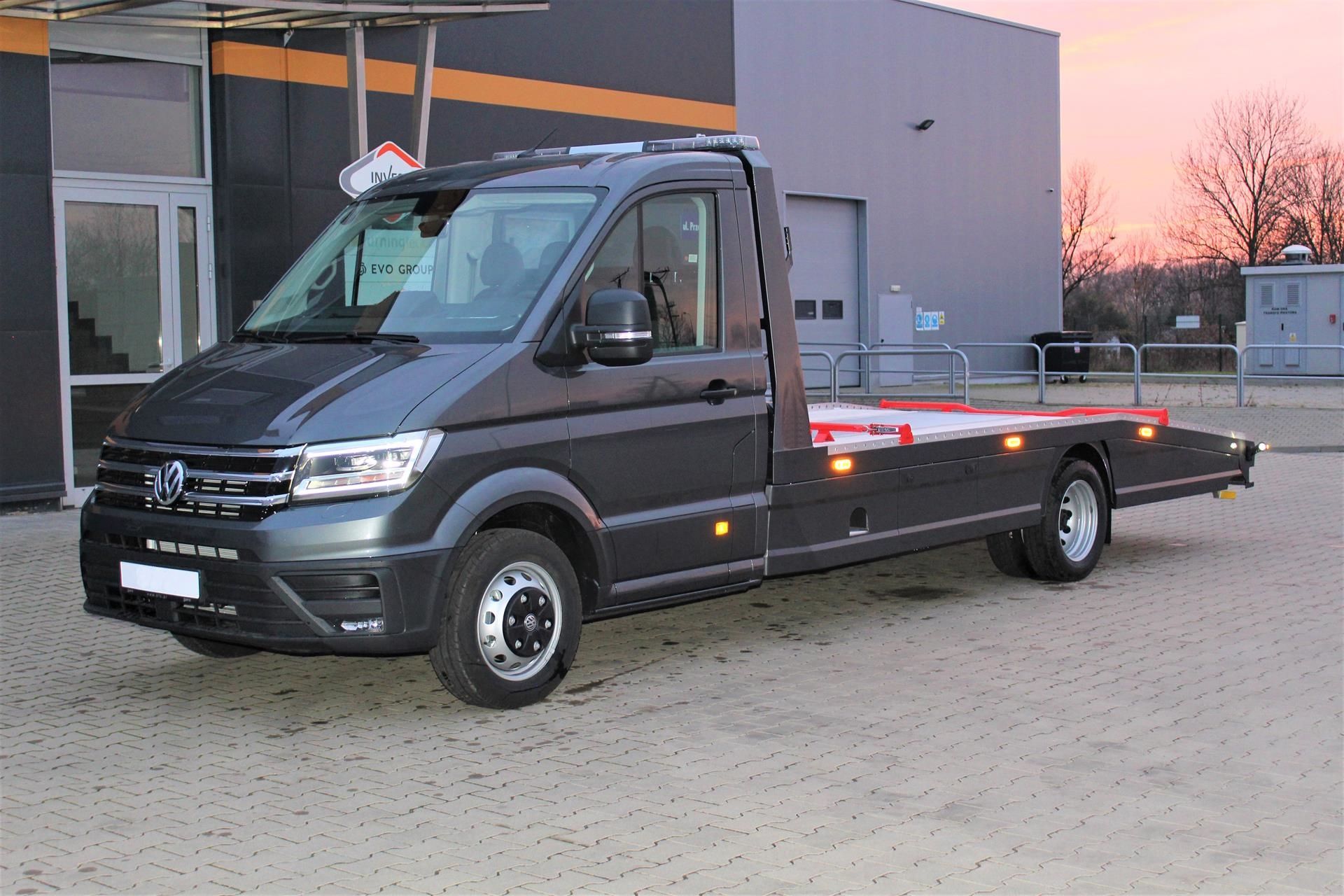 Volkswagen Crafter Autotransporter mit Luftfederung