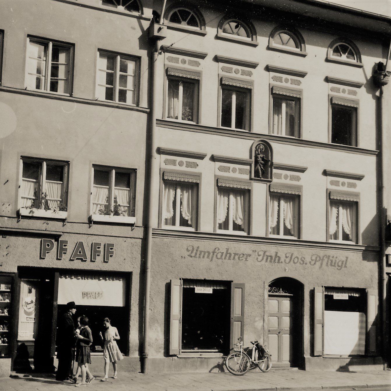 Fischer Pflügl Geschäftsräume anno 1951