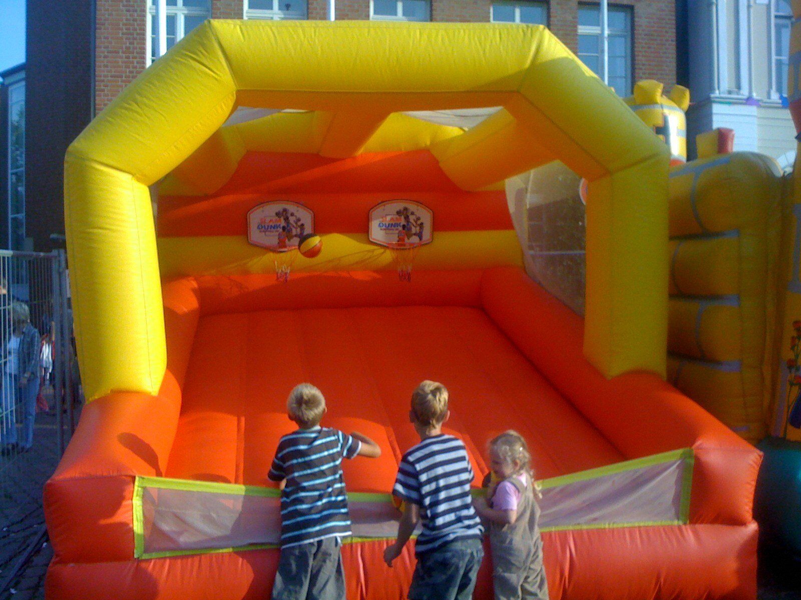 basketball werfen, eventmodul