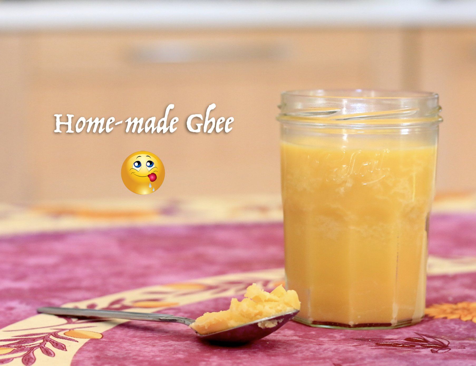 Home-made ghee recipe