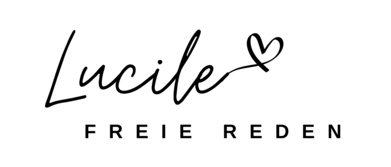Logo Lucile Freie Reden mit hochgestelltem Herz