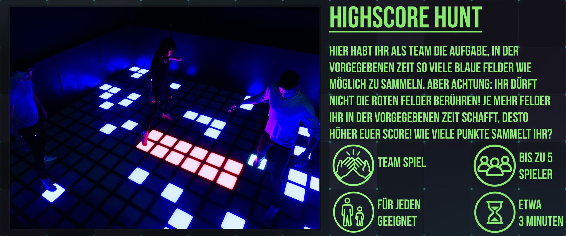 Spielerklärung Highscore Hunt