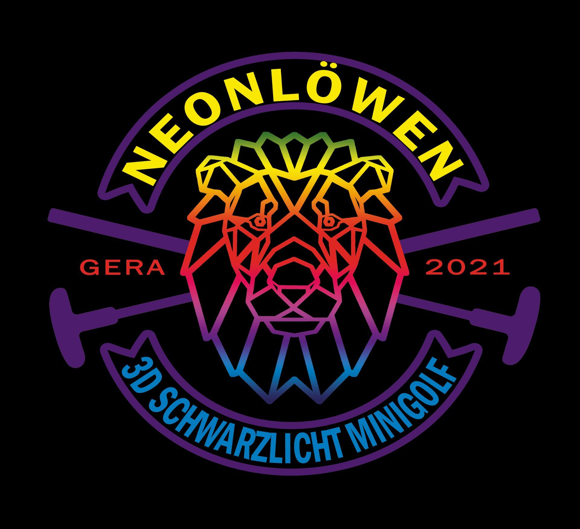 Neonlöwen Gera Logo Neonloewen